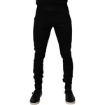 Dolce & Gabbana Black Cotton Jogger Men Sweatpants Pants