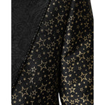 Dolce & Gabbana Black Stars Jacquard SICILIA 2 Piece Suit 1728,67345645728,Black,Dolce & Gabbana,IT44 | XS,IT46 | S,IT50 | L,IT52 | XL,Material: 72% Polyester 14% Metallized Fiber 9% Nylon 5% Acetate,Men,New with tags,Suits - Men - Clothing Dolce & Gabban