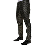 Dolce & Gabbana Black Stars Jacquard SICILIA 2 Piece Suit 1728,67345645728,Black,Dolce & Gabbana,IT44 | XS,IT46 | S,IT50 | L,IT52 | XL,Material: 72% Polyester 14% Metallized Fiber 9% Nylon 5% Acetate,Men,New with tags,Suits - Men - Clothing Dolce & Gabban