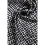 Dolce & Gabbana Black White Patterned Square Foulard Scarf 1728,67345645728,Accessories,Black and White,Dolce & Gabbana,Material: 100% Silk,Men,Men - Accessories,Preowned / Defect,Scarves - Men - Accessories Dolce & Gabbana MS7228
