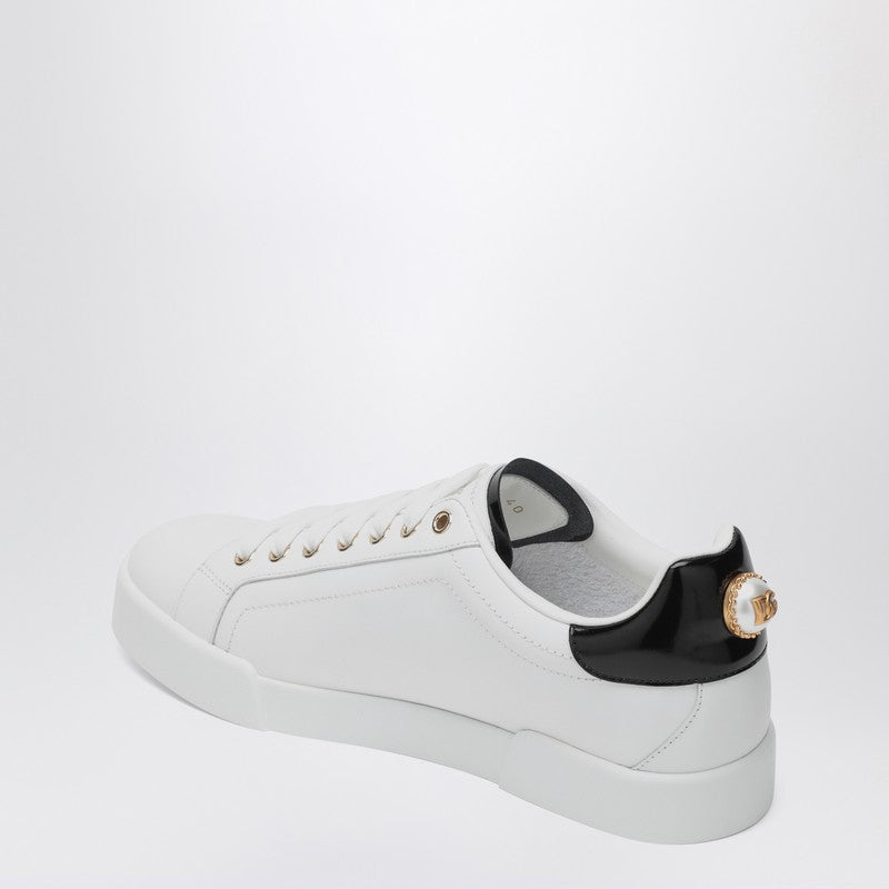 Dolce & Gabbana Dolce&Gabbana White/gold leather Portofino sneakers high_inventory,LDin,Women,Women > Shoes,Women > Shoes > Sneakers,Yes Eu Dolce & Gabbana CK2329AH506/R_DOLCE-89662_500