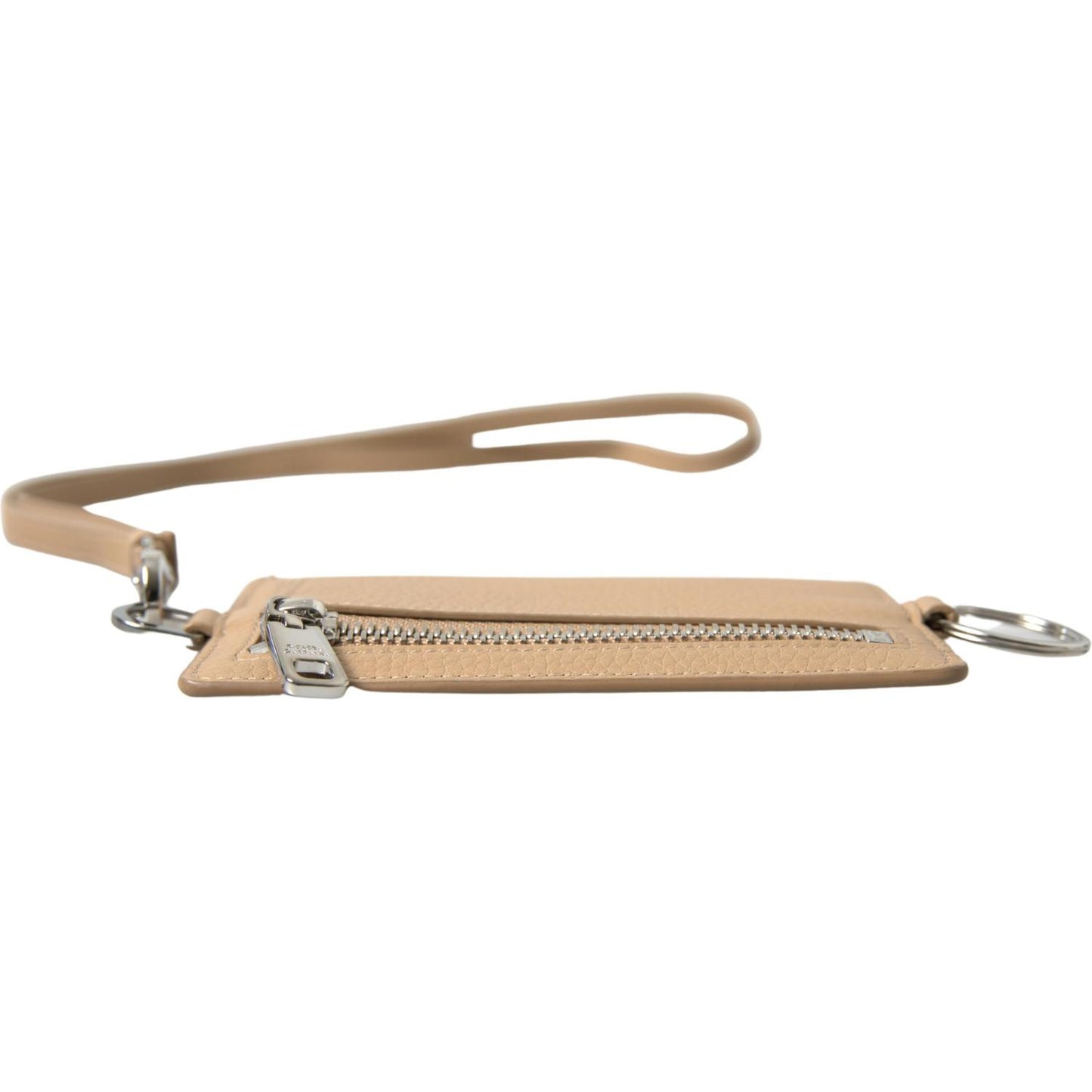 Dolce & Gabbana Dolce & Gabbana Elegant Beige Leather Cardholder Wallet BAG1105 Category-Bags,Dolce & Gabbana,Gender-Men,Material: 100% Leather,Men,New with tags,Subcategory-Wallets,Wallets - Men - Bags