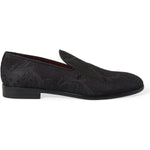 Dolce & Gabbana Elegant Black Brocade Dress Loafers 1728,67345645728,Black,Dolce & Gabbana,EU40.5/US7.5,Loafers - Men - Shoes,Material: 51% Viscose 36% Cotton 4% Polyester 3% Wool 2% Acetate 2% PC 1% Nylon 1% Silk,Men,Men - Shoes,New with tags,Shoes Dolce