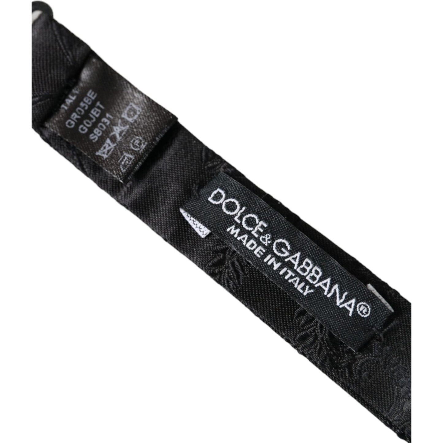 Dolce & Gabbana Multicolor Fantasy Silk Adjustable Neck Bow Tie Dolce & Gabbana Dark Slate Gray