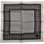 Dolce & Gabbana Multicolor Patterned Square Men Foulard Scarf 1728,67345645728,Accessories,Dolce & Gabbana,Material: 100% Silk,Men,Men - Accessories,Multicolor,New with tags,Scarves - Men - Accessories Dolce & Gabbana MS7266