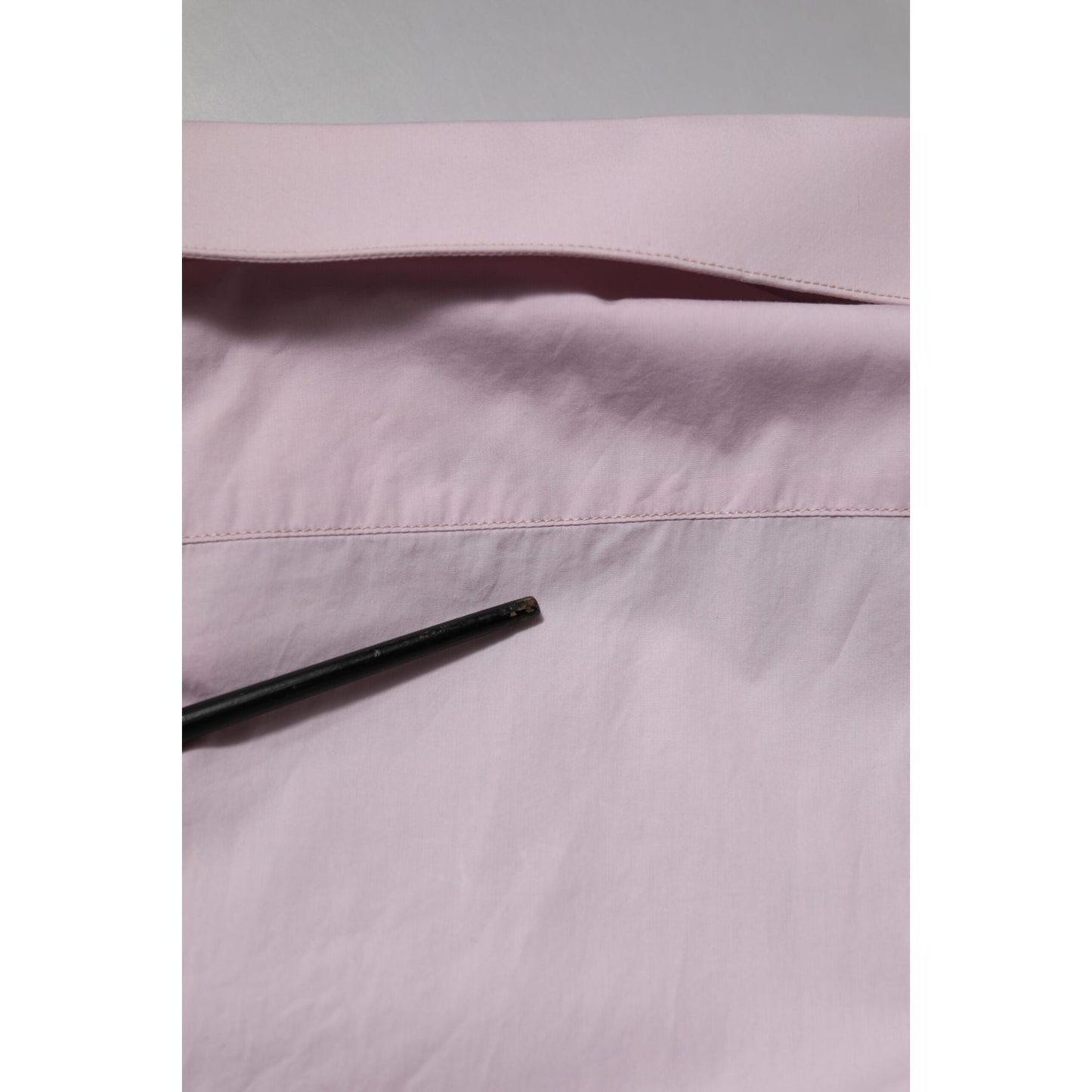 Dolce & Gabbana Dolce & Gabbana Pink Cotton GOLD Long Sleeves Dress Shirt TSH906904-41 1728,67345645728,Clothing,Dolce & Gabbana,IT41 | L,Material: 100% Cotton,Men,Men - Clothing,Pink,Preowned / Defect,Shirts - Men - Clothing