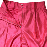 Dolce & Gabbana Pink Silk High Waist Tapered Pants 1728,67345645728,Dolce & Gabbana,IT36|XXS,IT38|XS,IT40|S,IT42|M,IT44 | L,IT46|XL,Jeans & Pants - Women - Clothing,Material: 100% Silk,New with tags,Pink,Women Dolce & Gabbana PAN76316-36