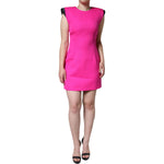 Dolce & Gabbana Pink Sleeveless Bodycon A-line Mini Dress Dolce & Gabbana Pale Violet Red