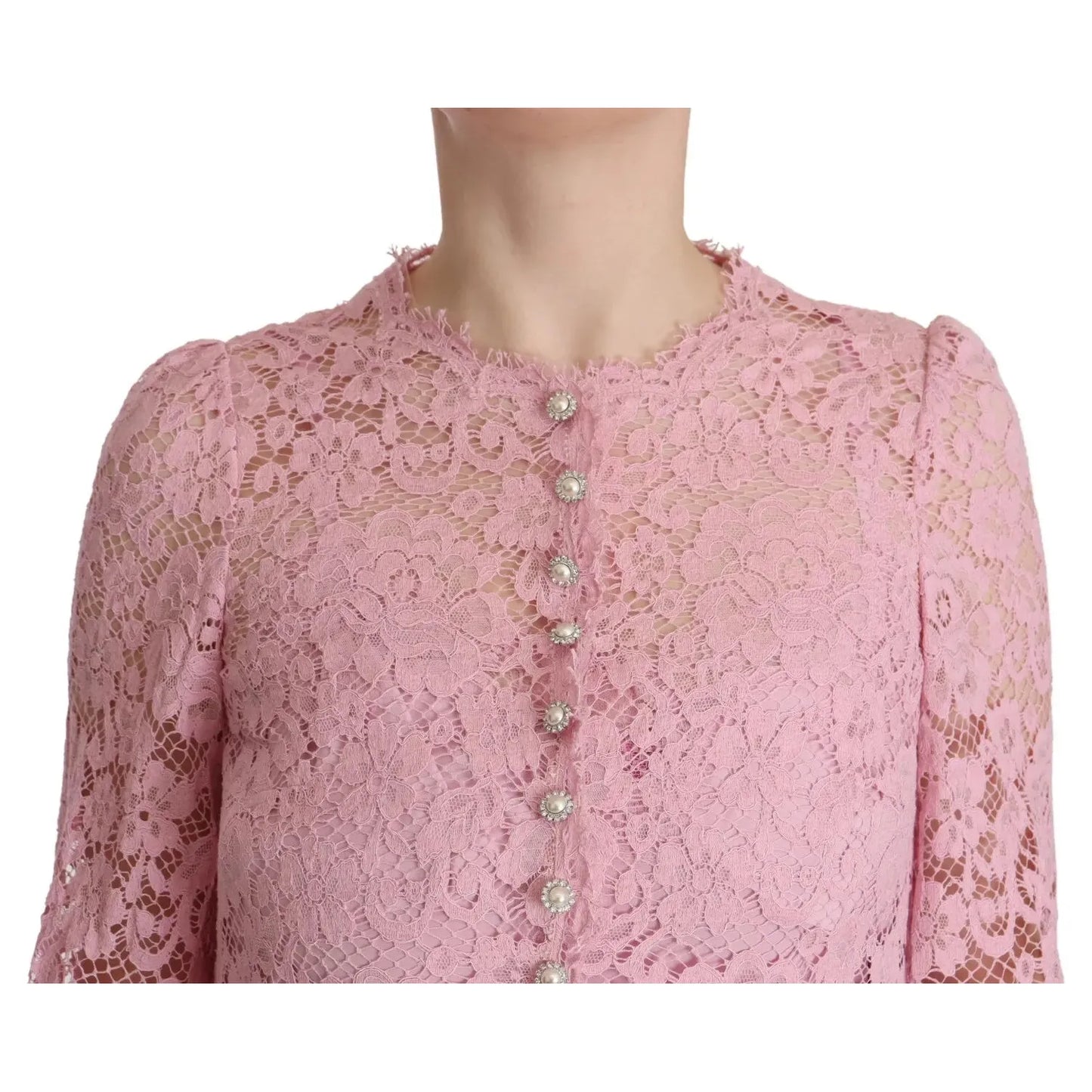 Dolce & Gabbana Shift Lilac Lace Feathers Long Sleeves Dress 1728,51% Cotton 41% Viscose 8% Nylon,67345645728,Clothing,Dolce & Gabbana,Dresses - Women - Clothing,IT40|S,Preowned / Defect,Purple,Women,Women - Clothing Dolce & Gabbana DR28645