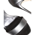 Dolce & Gabbana Dolce & Gabbana Silver KEIRA Heels Ankle Strap Sandals Shoes LA11339-40 1728,67345645728,Dolce & Gabbana,EU40/US9.5,Material: 100% Lamb Leather,Preowned / Defect,Sandals - Women - Shoes,Silver,Women