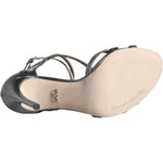 Dolce & Gabbana Silver Keira Leather Heels Sandals Shoes Dolce & Gabbana Light Gray