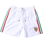 Dolce & Gabbana White Stripes Beachwear Shorts 2Pc Swimwear