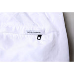 Dolce & Gabbana White Stripes Beachwear Shorts 2Pc Swimwear