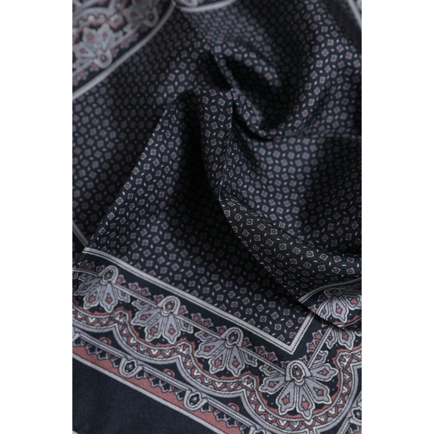 Dolce & Gabbana Multicolor Fantasy Silk Square Foulard Scarf MS7513