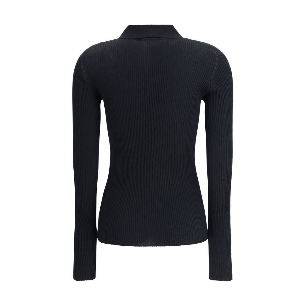 Dolce & Gabbana Ribbed Polo Sweater DO-FXZ27TJBW0GN0000-IT40 | M
