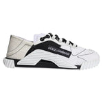 Dolce & Gabbana White Black Low Top NS1 Sneakers Shoes LA11821#2-37
