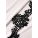 Dolce & Gabbana White Cashmere Floral Lace Detailing Tank Top THS90406-38