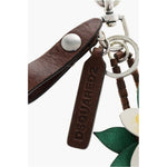 Dsquared² Dsquared² Keyring ALOHA SPIRIT with Leather Pendants DSP681211GD 1728,74866327712,Bicolor,Dsquared²,Jewelry,Men,Men - Jewelry,New with tags,Other - Men - Jewelry
