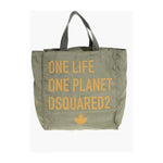 Dsquared² Dsquared² OLOP Nylon Tote Bag with Front Print DSP652854GD 1728,74866327712,Army,Bags,Dsquared²,Men,Men - Bags,New with tags,Tote Bags - Men - Bags