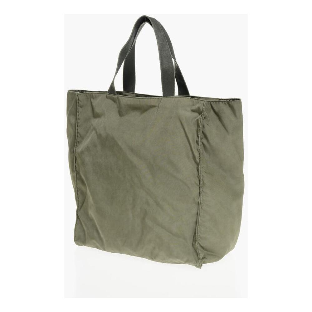 Dsquared² Dsquared² OLOP Nylon Tote Bag with Front Print DSP652854GD 1728,74866327712,Army,Bags,Dsquared²,Men,Men - Bags,New with tags,Tote Bags - Men - Bags