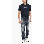 Dsquared² Regular Fit Jeans With Jewels 1728,74866327712,Blue,Clothing,Dsquared²,IT48 | M,Jeans & Pants - Men - Clothing,Men,Men - Clothing,New with tags Dsquared² DS-P684848-IT48 | M