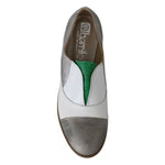 EBARRITO Multicolor Leather Slip-on Loafers Shoes