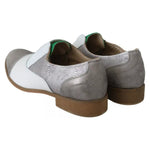 EBARRITO Multicolor Leather Slip-on Loafers Shoes