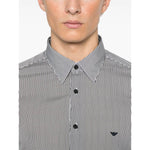 Emporio Armani Shirts Blue LDin,Men,Men > Clothing,Men > Clothing > Shirts,Spring - Summer 2025,Yes Eu Emporio Armani EM001537AF14214FB266-P25