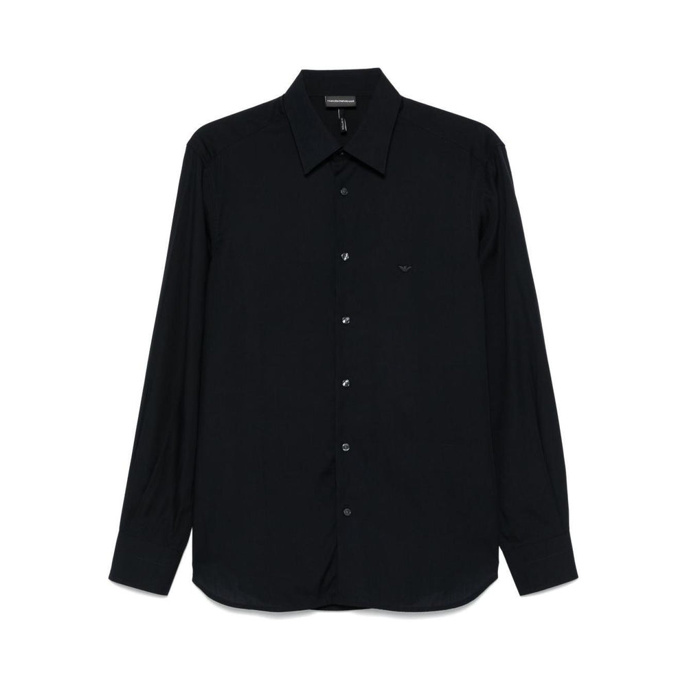 Emporio Armani Shirts Blue LDin,Men,Men > Clothing,Men > Clothing > Shirts,Spring - Summer 2025,Yes Eu Emporio Armani EM001537AF14214UB118-P25
