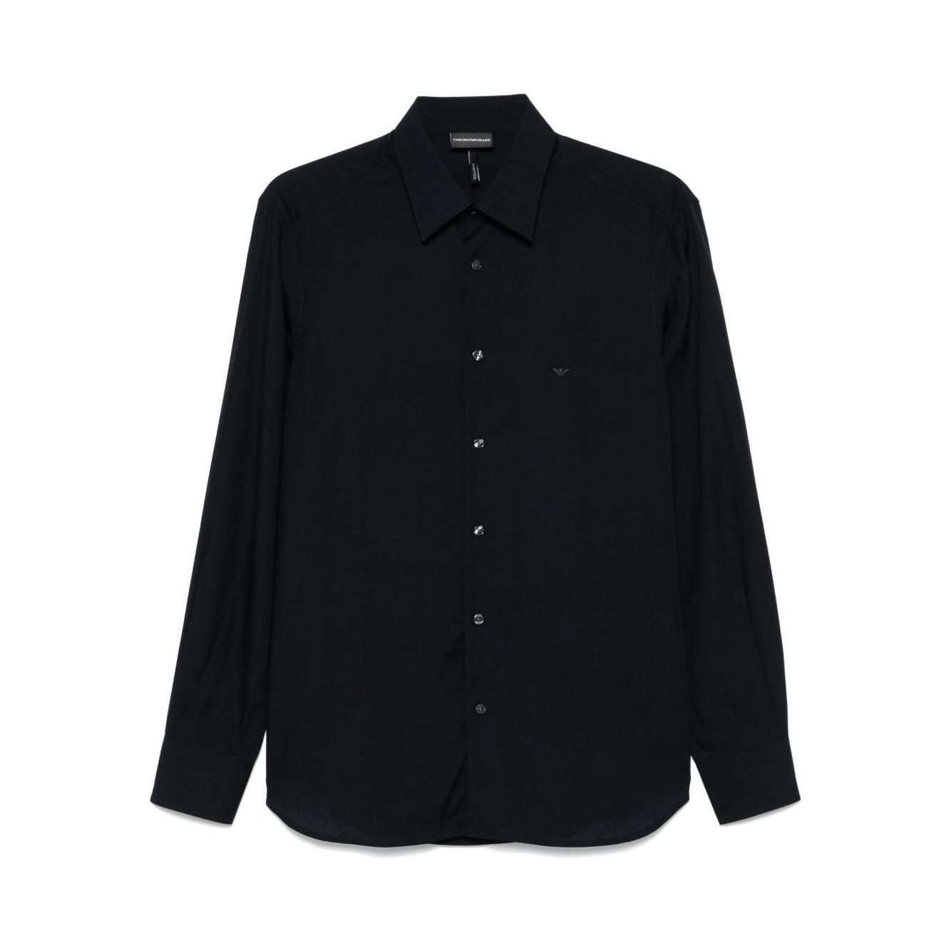 Emporio Armani Shirts Blue LDin,Men,Men > Clothing,Men > Clothing > Shirts,Spring - Summer 2025,Yes Eu Emporio Armani EM001537AF14214UB118-P25