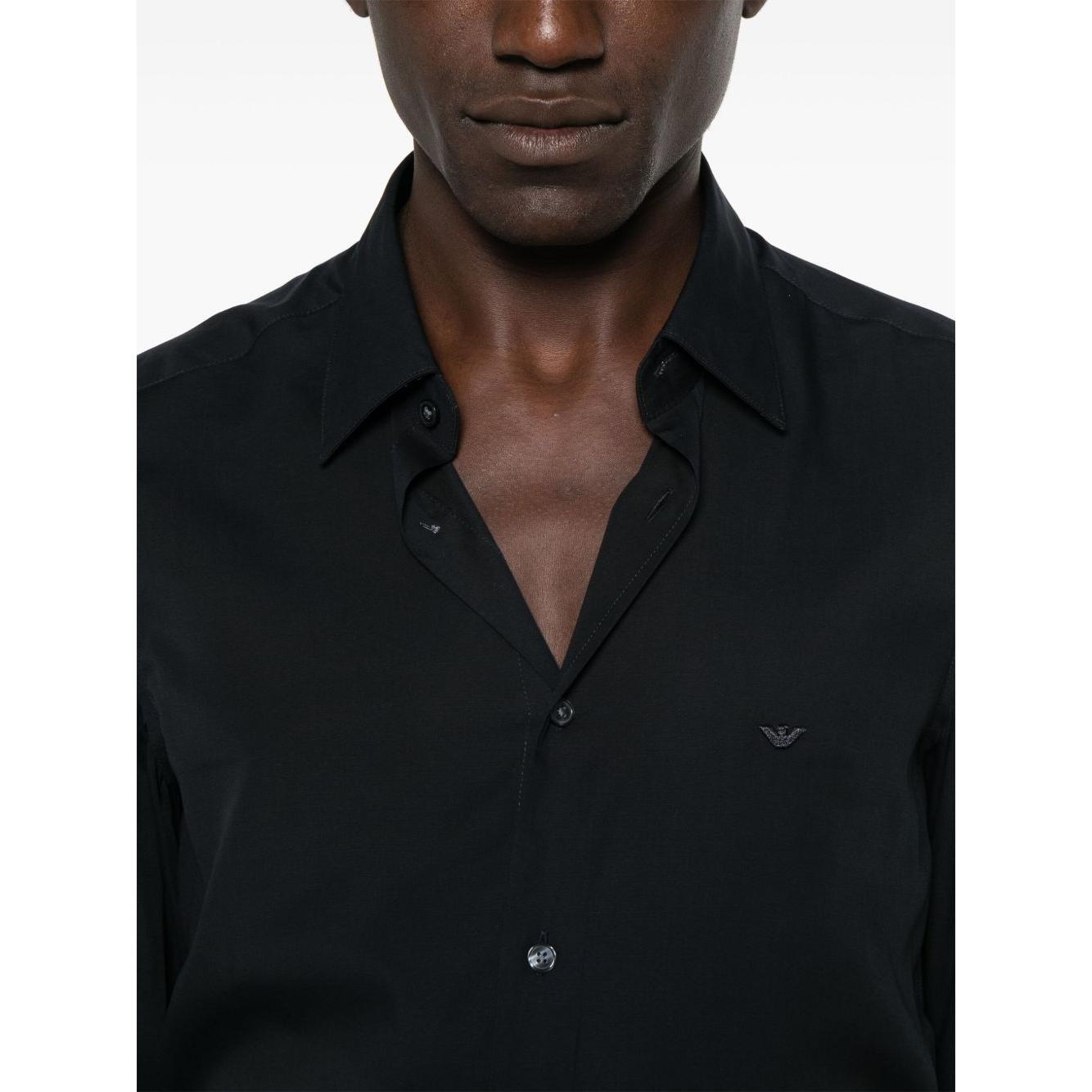 Emporio Armani Shirts Blue LDin,Men,Men > Clothing,Men > Clothing > Shirts,Spring - Summer 2025,Yes Eu Emporio Armani EM001537AF14214UB118-P25
