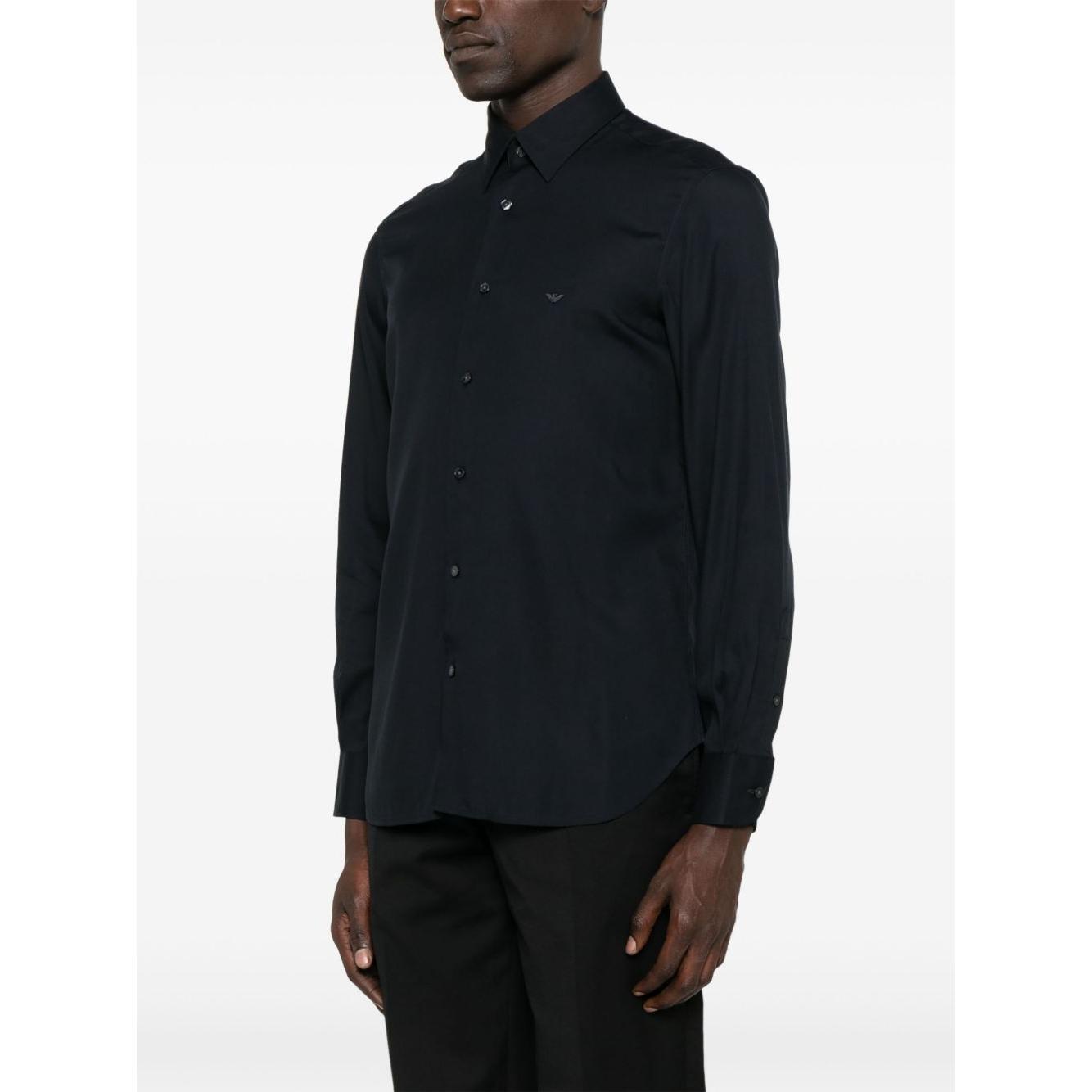 Emporio Armani Shirts Blue LDin,Men,Men > Clothing,Men > Clothing > Shirts,Spring - Summer 2025,Yes Eu Emporio Armani EM001537AF14214UB118-P25