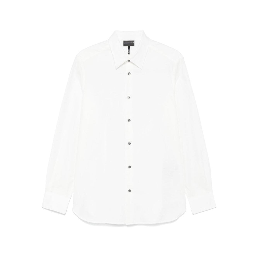Emporio Armani Emporio Armani Shirts White EM001537AF14341F0093-P25 LDin,Men,Men > Clothing,Men > Clothing > Shirts,Spring - Summer 2025,Yes Eu