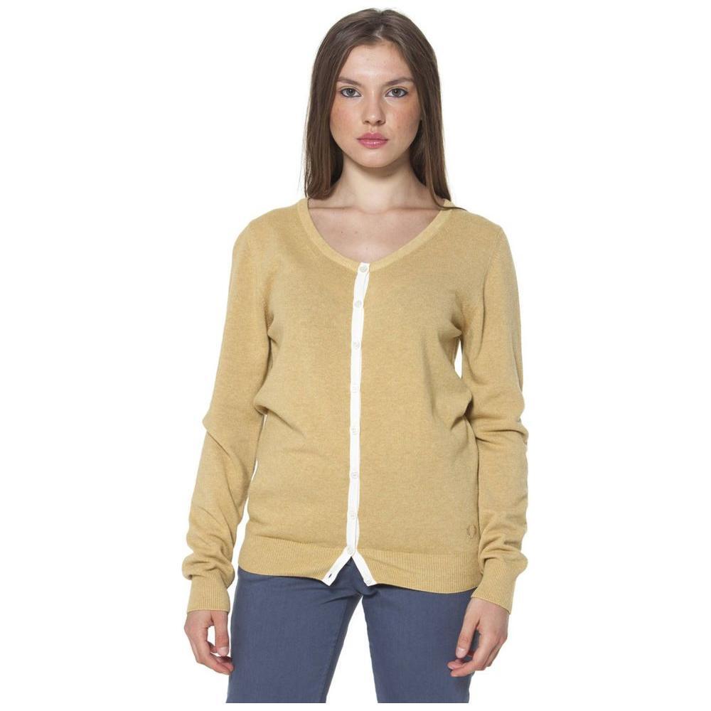 Fred Perry Yellow Nylon Sweater 1728,67403481248,Clothing,Fred Perry,New with tags,Sweaters - Women - Clothing,Women,Women - Clothing,XXL,Yellow Fred Perry FR-5507-XXL