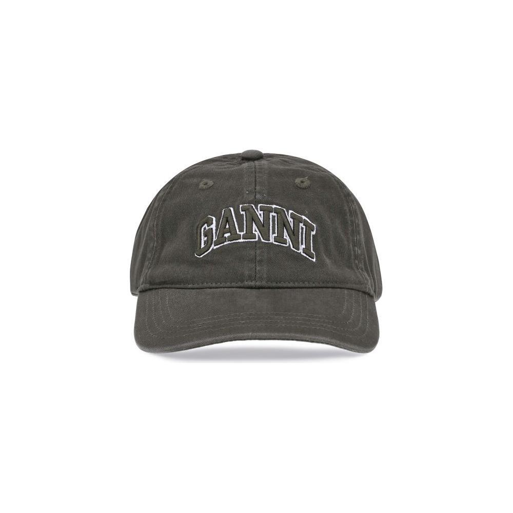Ganni Logo Baseball Cap