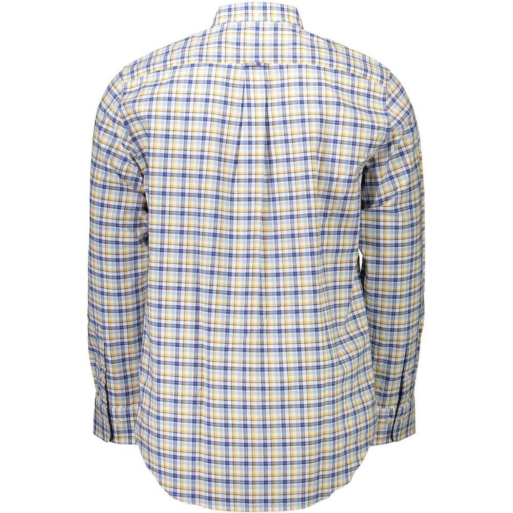 Gant Yellow Cotton Shirt 1728,67403481248,Clothing,Gant,Men,Men - Clothing,New with tags,S,Shirts - Men - Clothing,Yellow Gant GA-8973-S
