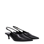 Givenchy Black Leather Mid Heel Pumps GI-8547426697481-EU36/US6