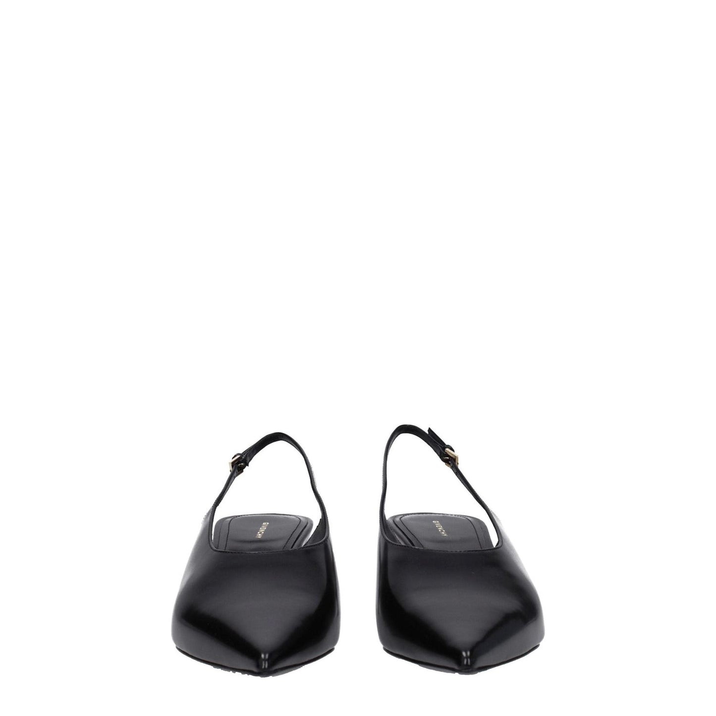 Givenchy Black Leather Mid Heel Pumps GI-8547426697481-EU36/US6