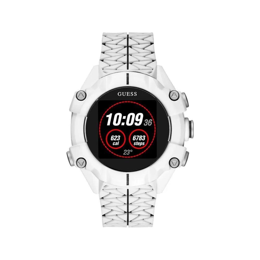 Guess Guess White Resin Watch GUC3001G4AC 1728,Guess,Men,New with tags,Watches for Men - Watches,White