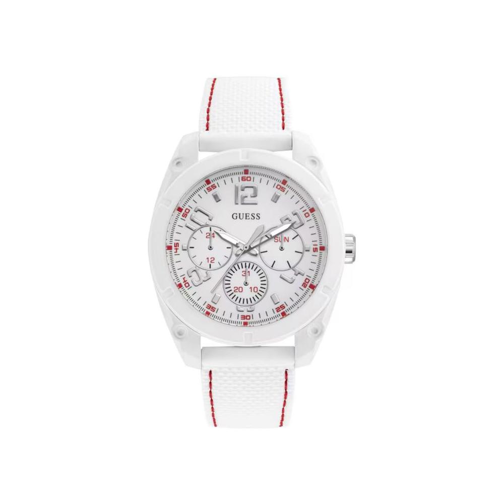 Guess Guess White Resin Watch GUW1256G2AC 1728,Guess,Men,New with tags,Watches for Men - Watches,White