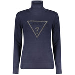 Guess Jeans Blue Viscose Women Sweater GU-39646-S