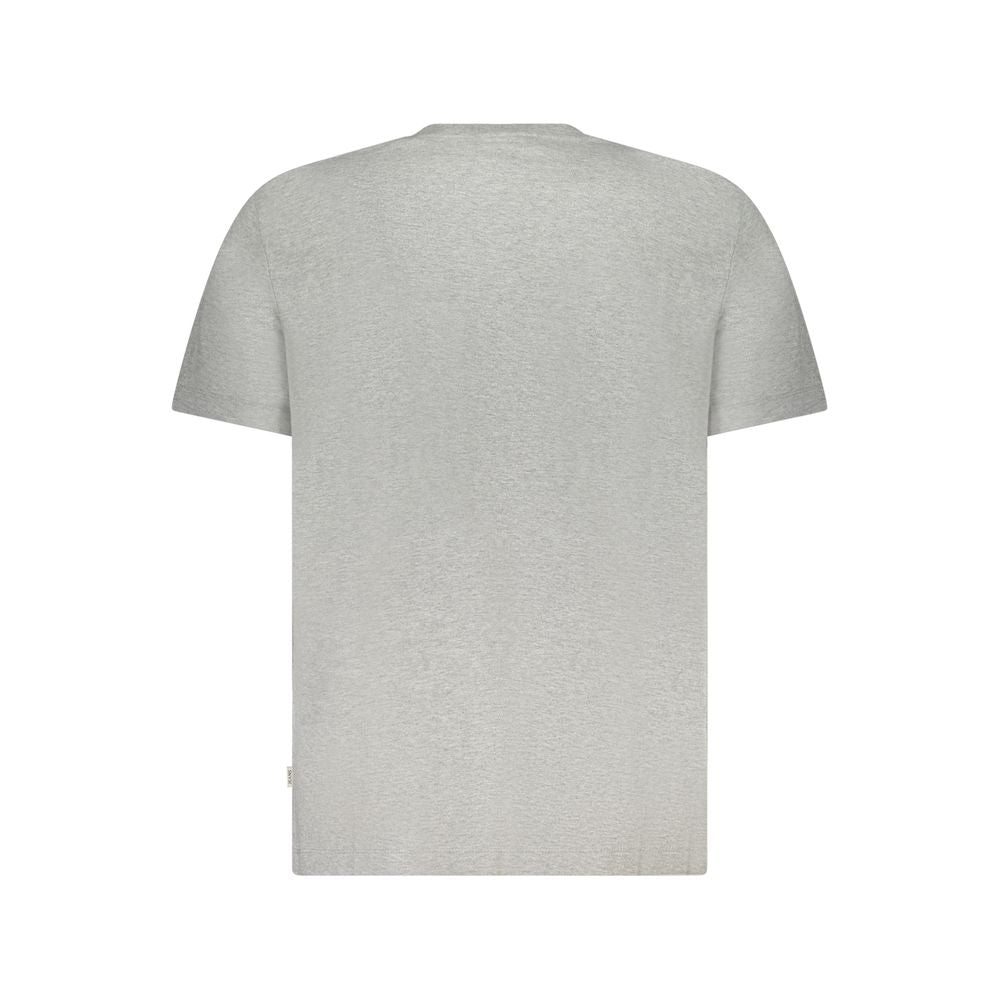 Guess Jeans Gray Cotton Men T-Shirt GU-39645-S