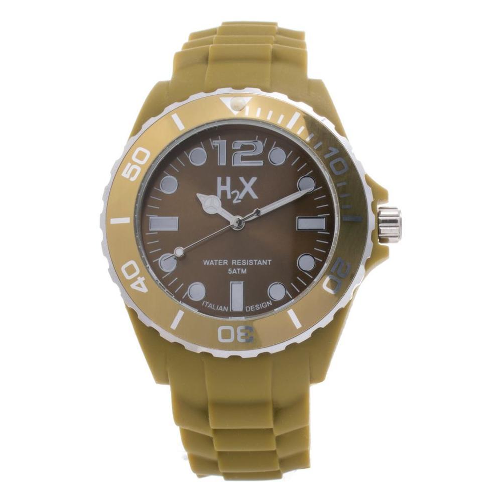 Haurex Brown Rubber Watch