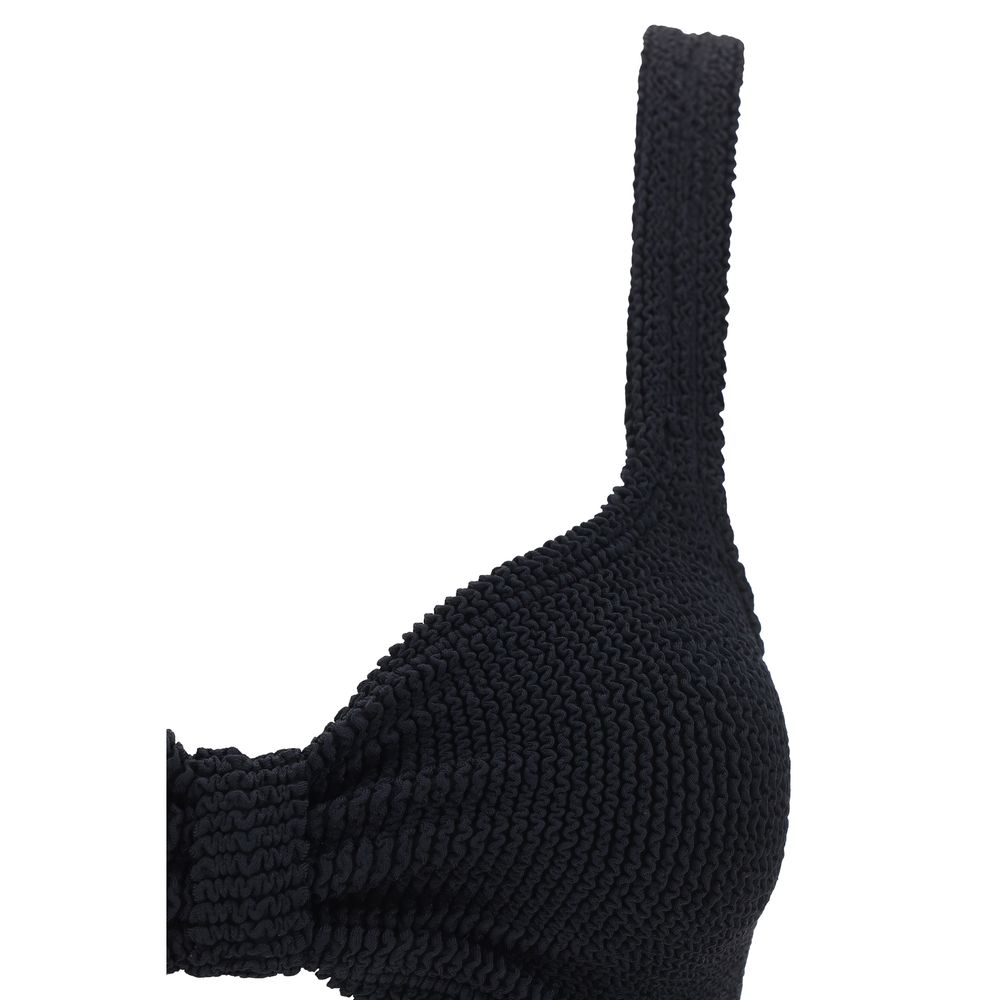Hunza G Black Polyamide Bikini