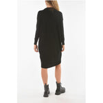 Ixos Knitted SWAPS Midi Dress with V Neckline