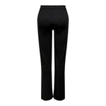 Jacqueline De Yong Black Elastane Pant