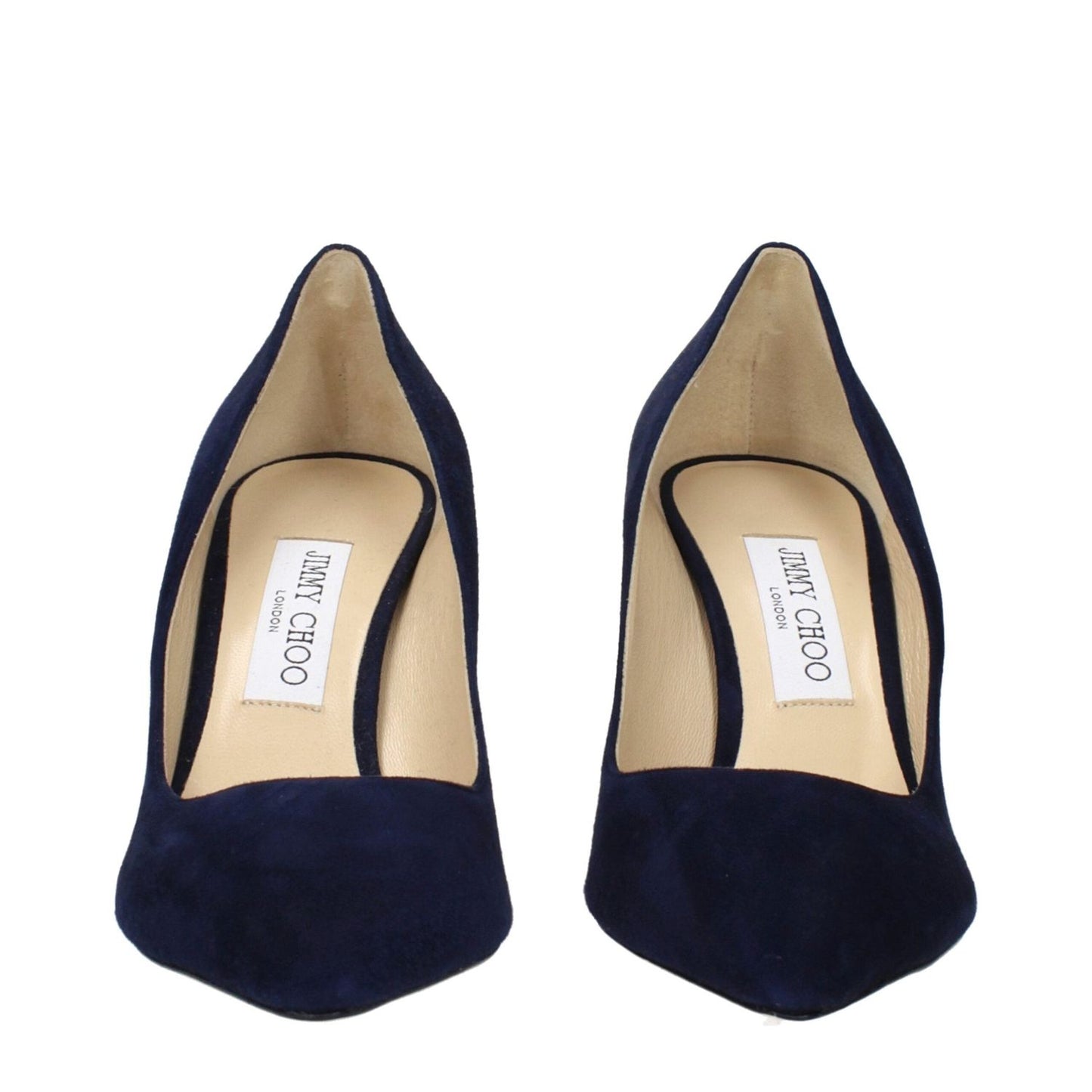 Jimmy Choo Blue Leather High Heel Pumps JI-15268618764553-EU39/US9