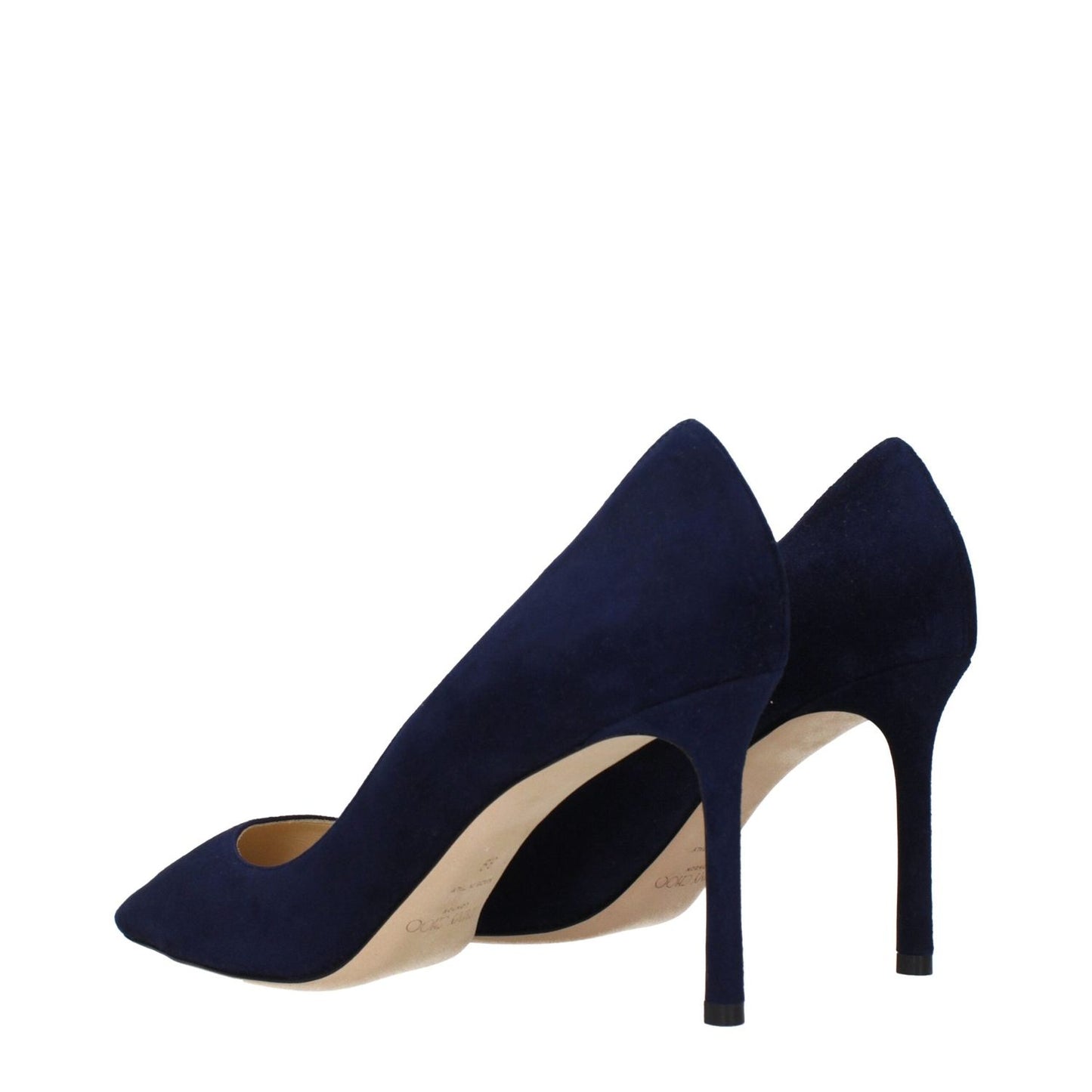 Jimmy Choo Blue Leather High Heel Pumps JI-15268618764553-EU39/US9