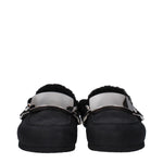 Jw Anderson Black Leather Slippers Sandals JW-8609867497737-EU41/US8