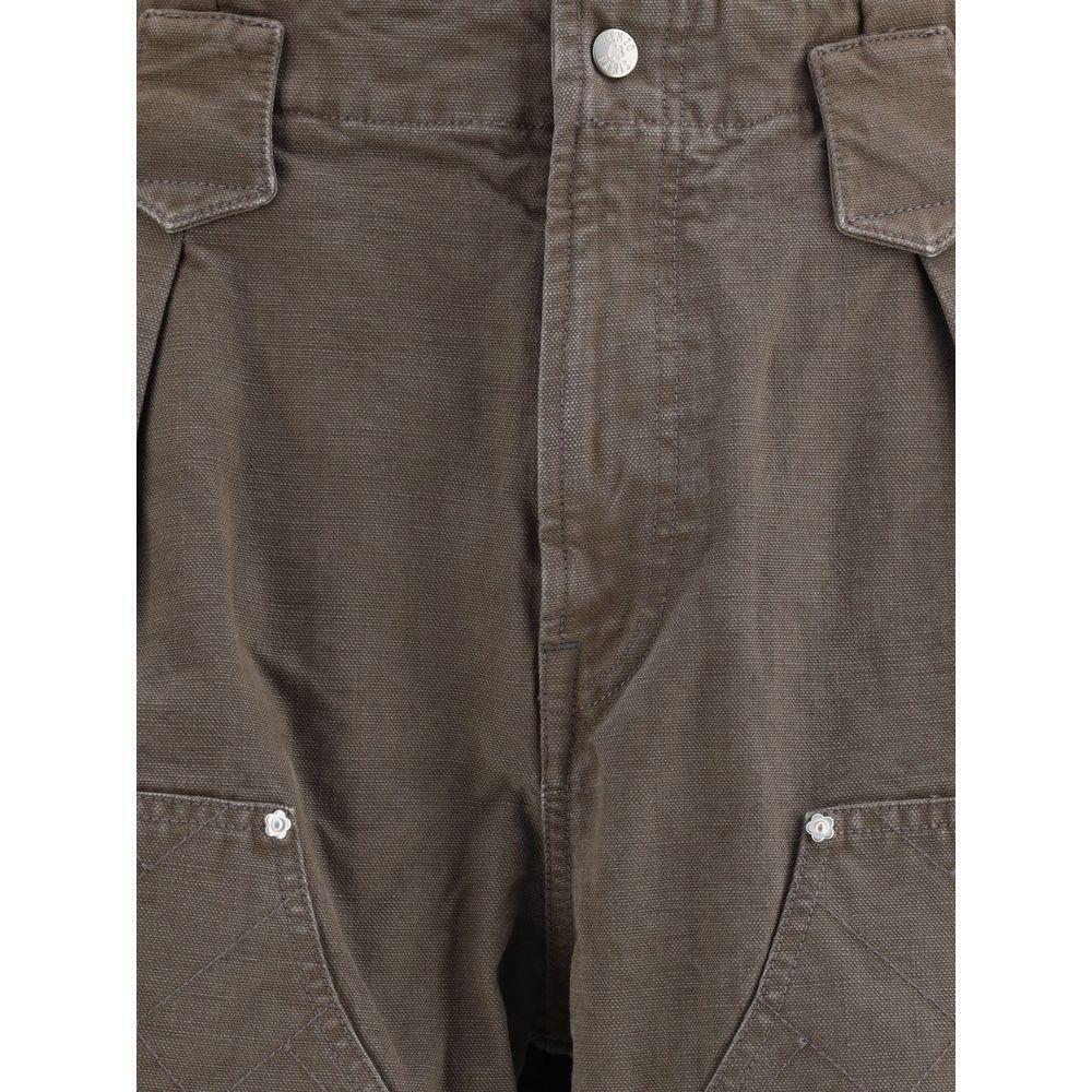 Kenzo Cotton Pants KE-FF65PA2469GU92-42